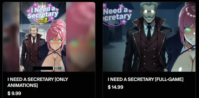 我需要一名秘书 / I NEED A SECRETARY角色事件游戏截图